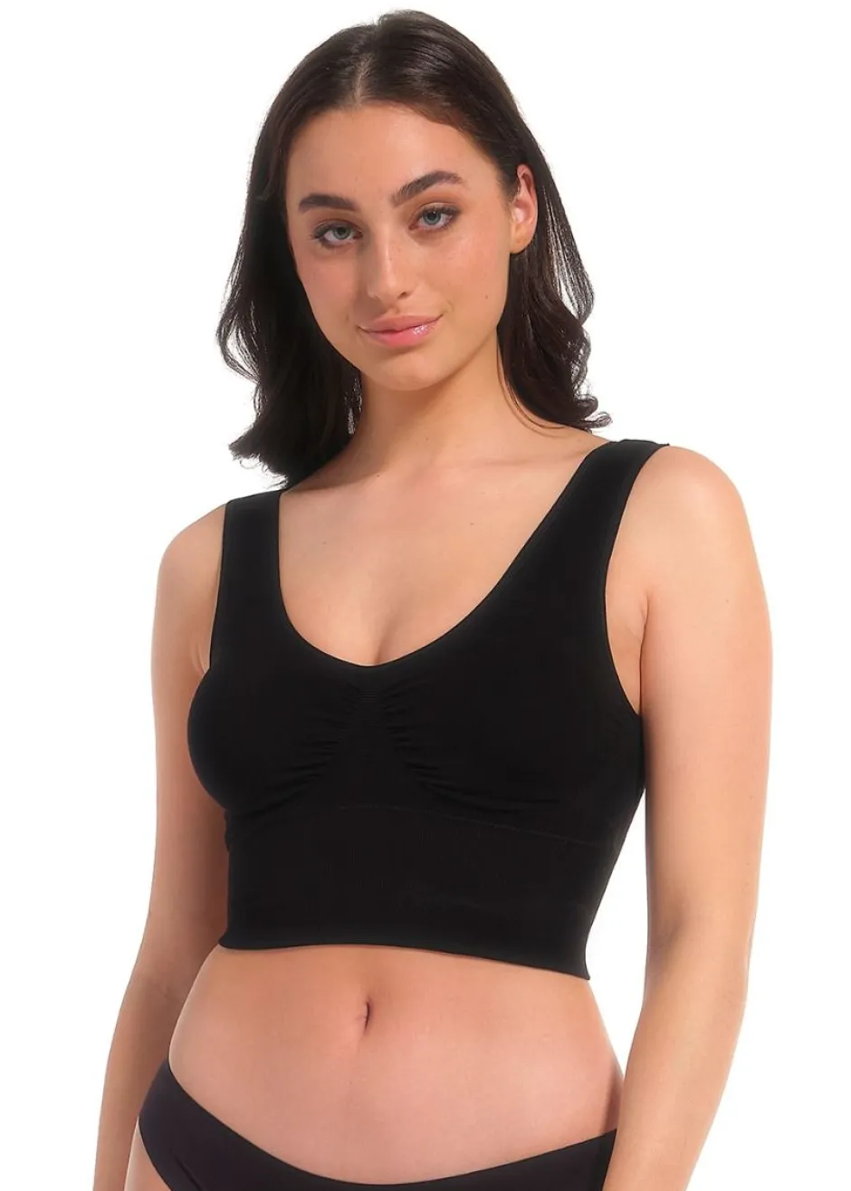 Outlet Bamboo shape bra | Black | DAMES Lingerie