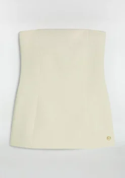 New Bandeautop Ivy | Light ecru | DAMES Co-ords|Tops