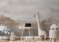 New Behang Abstract | Taupe Behang