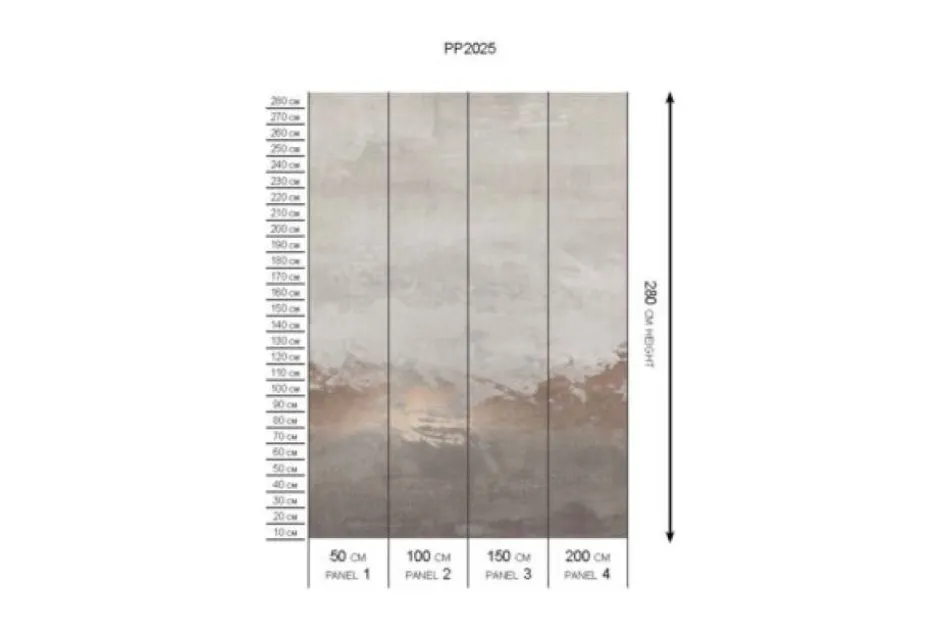 New Behang Abstract | Taupe Behang