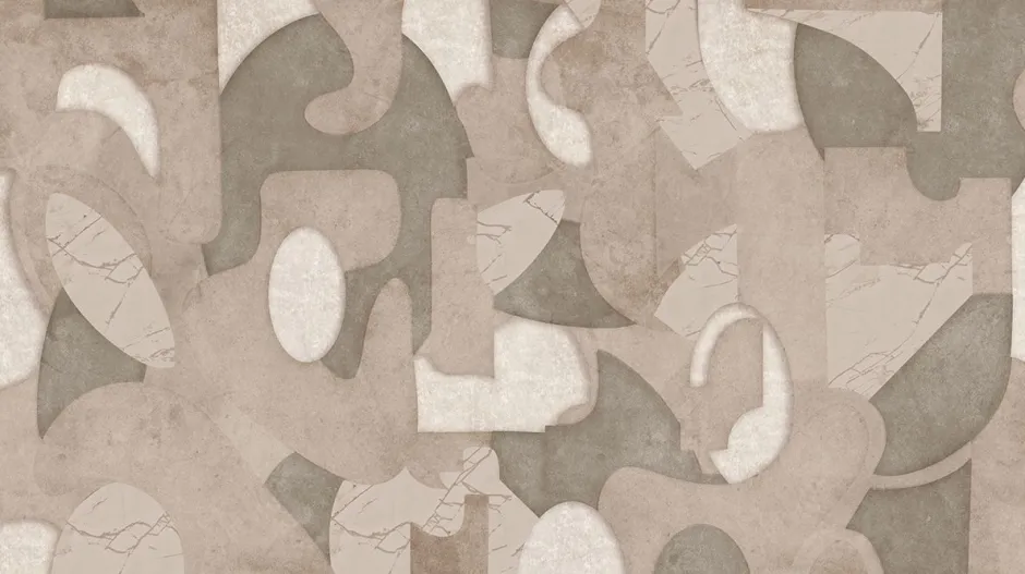 Hot Behang Abstract Dreams | Beige Behang