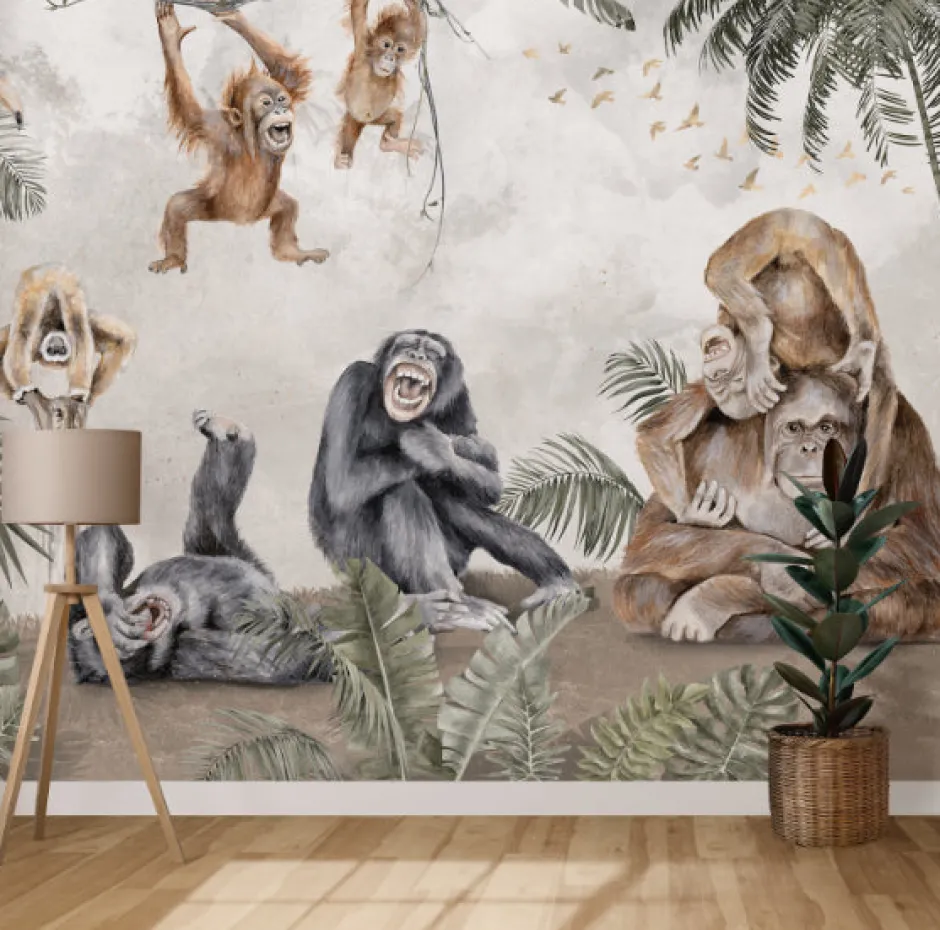 Best Behang apen Dieren|Behang