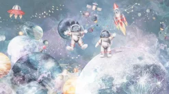 Sale Behang Astronaut Ruimte|Behang