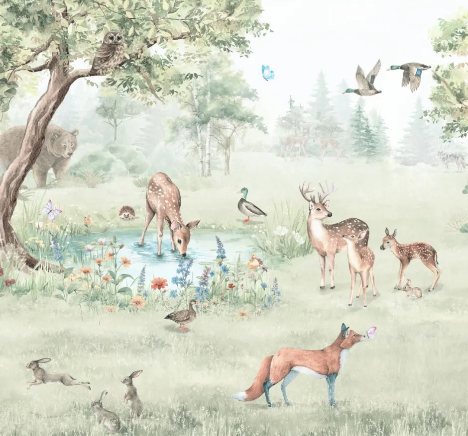 Best Behang Bosdieren Dieren|Behang