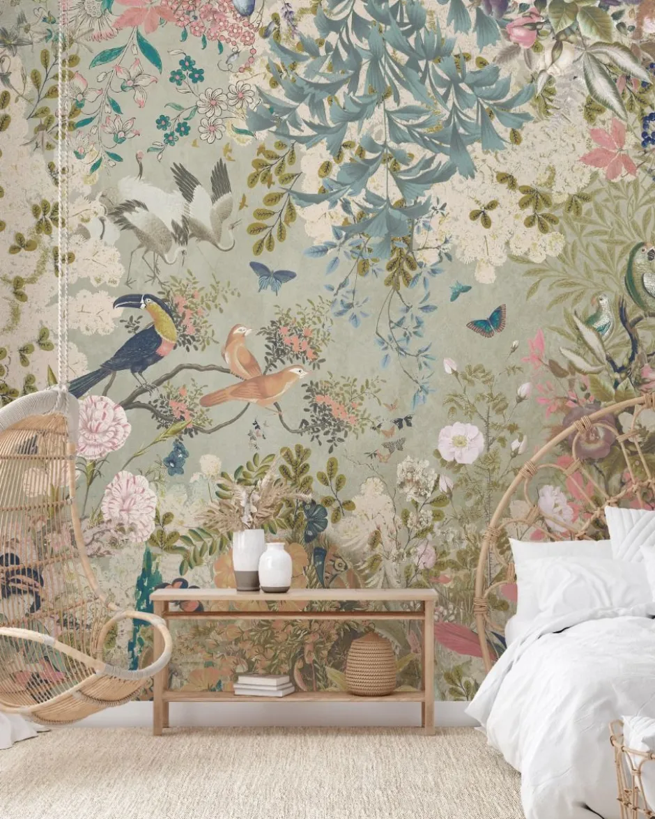 Behang Botanical Blossom Bloemen|Behang