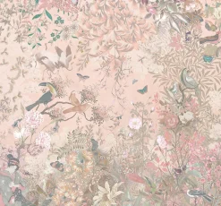 New Behang Botanical Blossom | Peach Bloemen|Behang