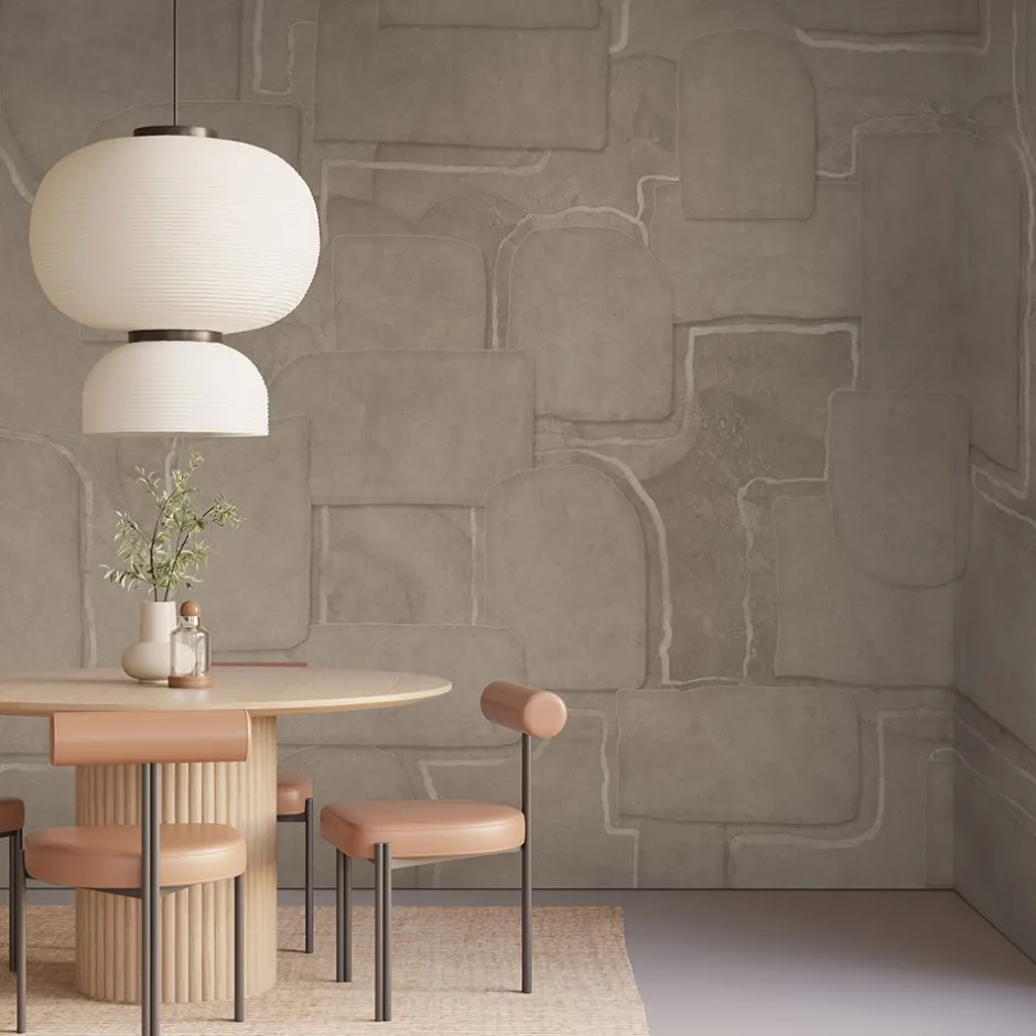 Hot Behang Clay Sand Behang