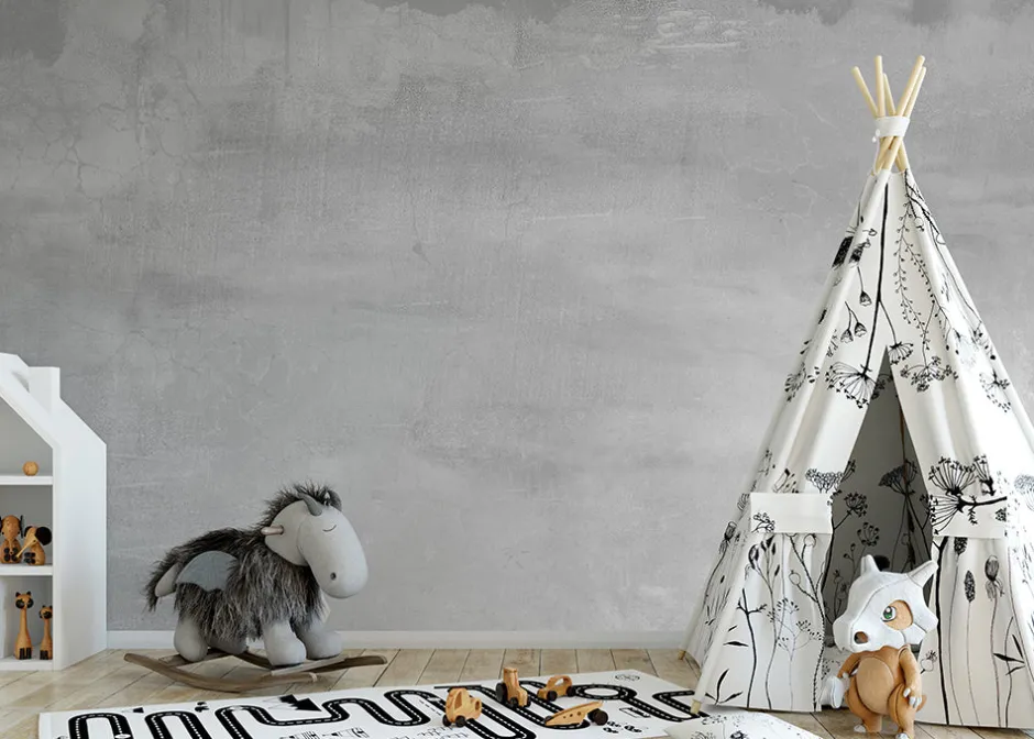 Online Behang Concrete wall | Grijs Behang