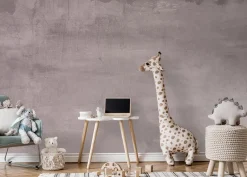 Online Behang Concrete wall | Paars Behang