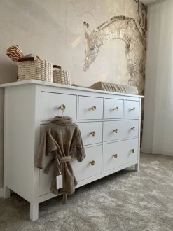 Hot Behang Giraffe | Beige Behang|Dieren