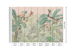 Behang Lazy Luiaard | Jungle Collection Dieren|Behang