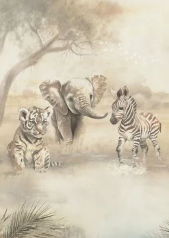 Outlet Behang Safari | Circle of Life Collection Dieren|Behang