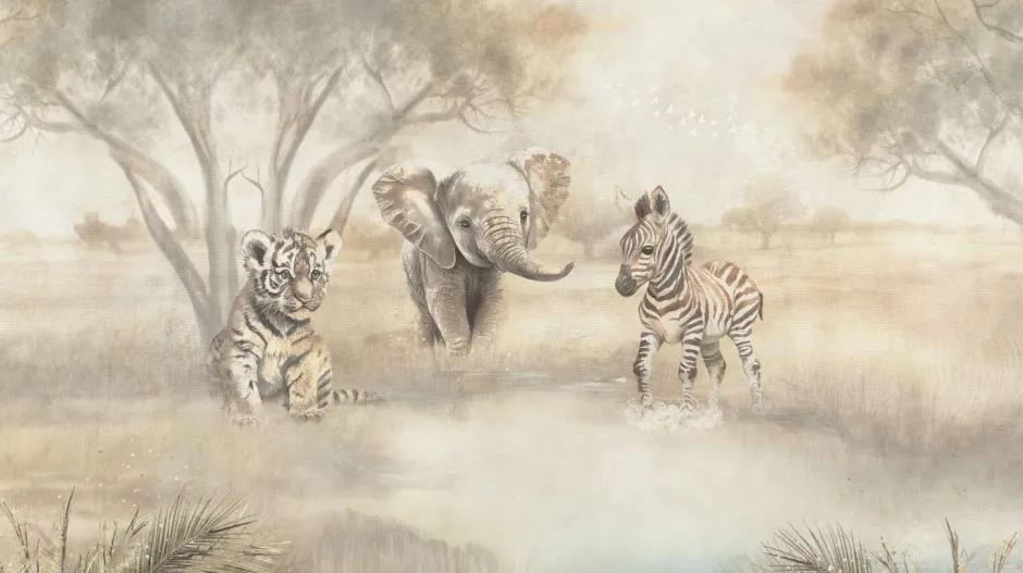 Outlet Behang Safari | Circle of Life Collection Dieren|Behang