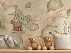 Online Behang Schatkaart Behang