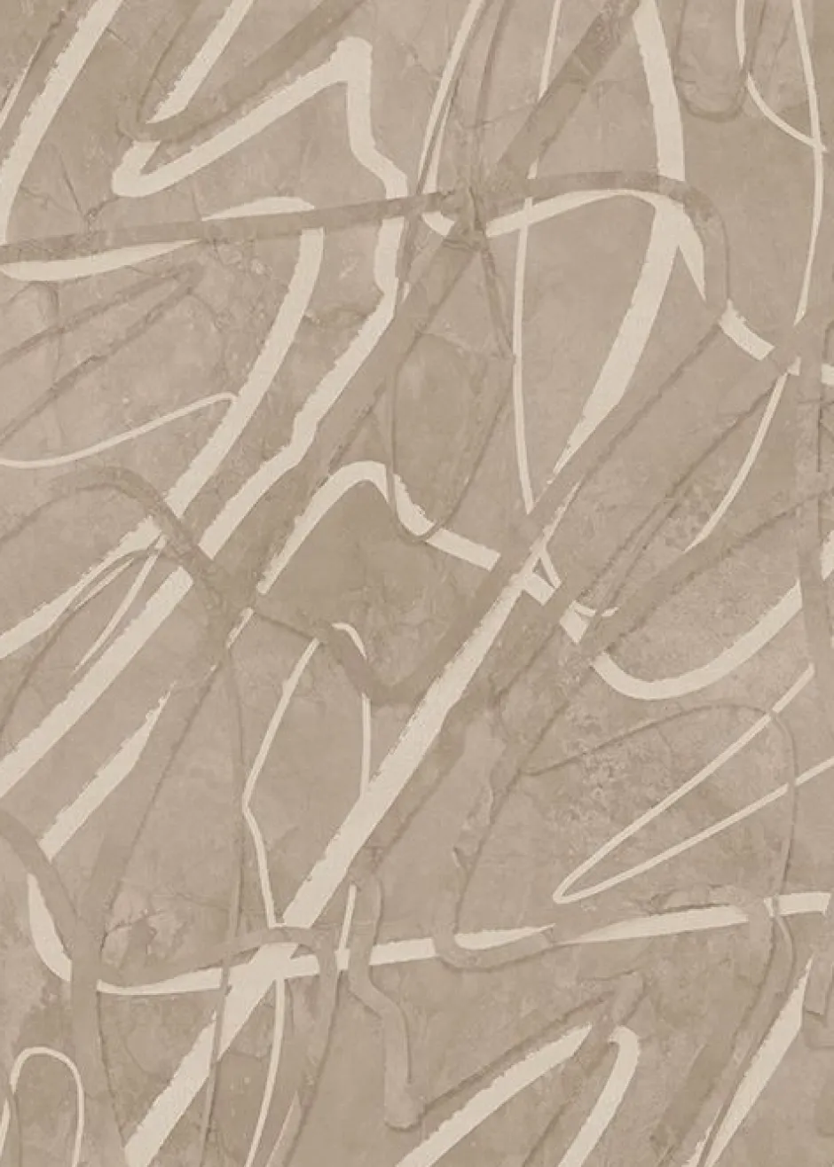 Sale Behang Scribble Sand Behang