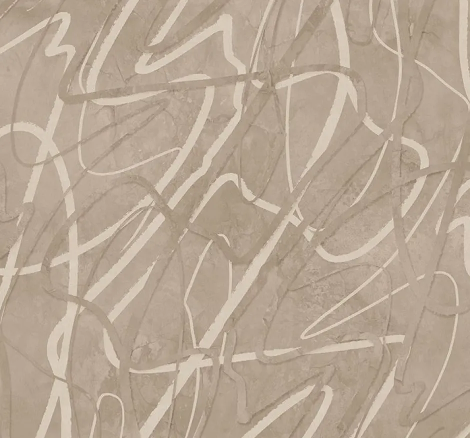 Sale Behang Scribble Sand Behang