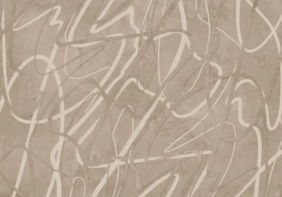 Sale Behang Scribble Sand Behang