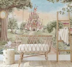 Behang Sprookjeskasteel Sprookjes|Behang