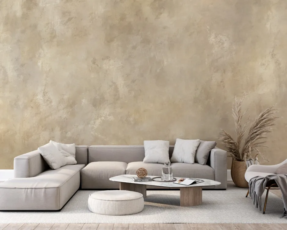 New Behang Stuc concrete Behang