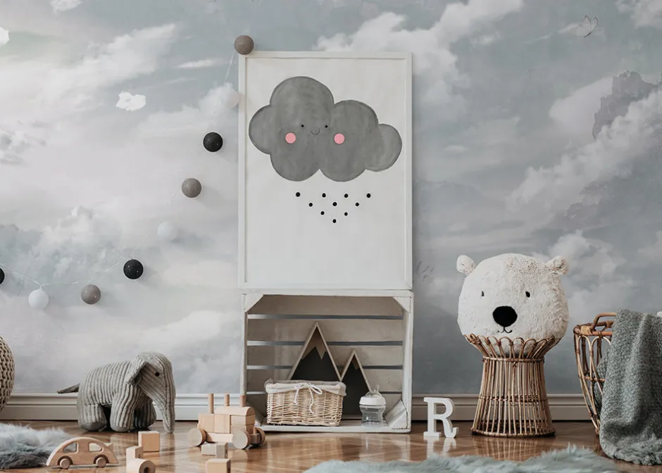 New Behang Sweet dreams | Blauw Behang