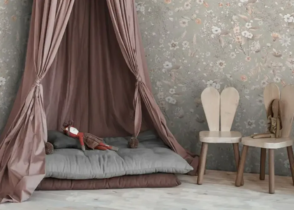 New Behang Vintage flowers | Mint Bloemen|Behang