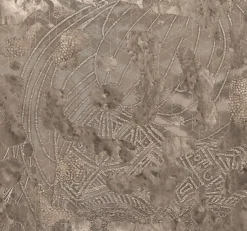 Discount Behang  Wanderlust | Lichtbruin Behang