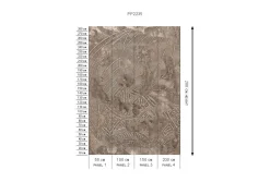 Discount Behang Wanderlust | Lichtbruin Behang