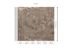 Discount Behang Wanderlust | Lichtbruin Behang