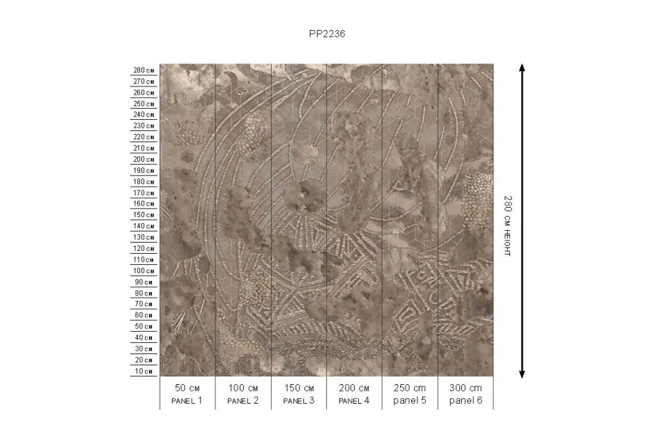 Discount Behang Wanderlust | Lichtbruin Behang