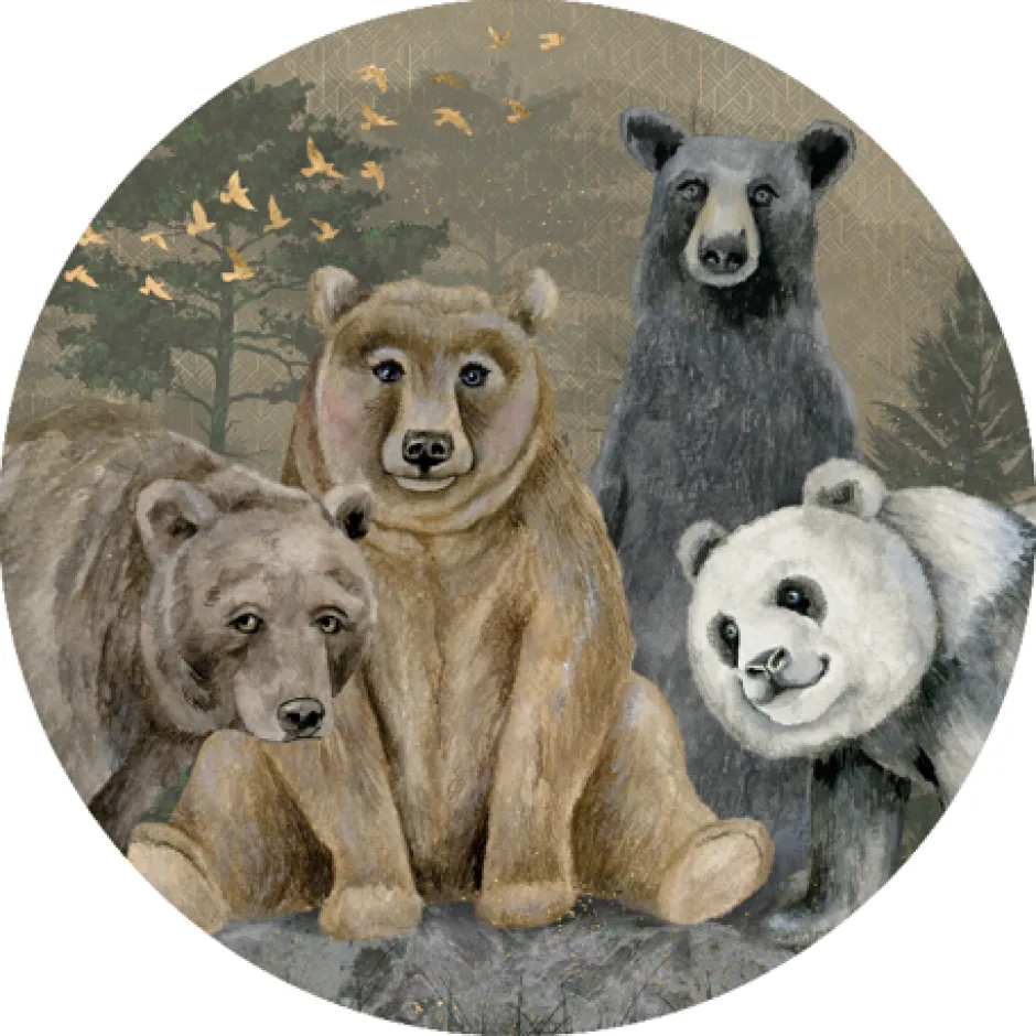 Sale Behangcirkel Beren Behangcirkels