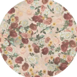 Outlet Behangcirkel English Garden | 鈱€ 145 cm | Roze Behangcirkels