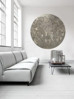 Behangcirkel Floral Elephant Behangcirkels