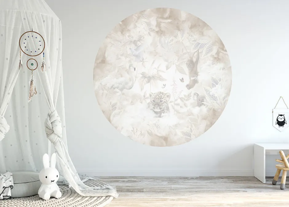 Best Behangcirkel Light Feathers Behangcirkels