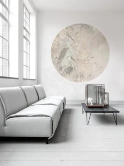 Clearance Behangcirkel Marble sky | Roze Behangcirkels