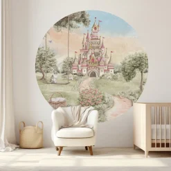 Behangcirkel Sprookjeskasteel Behangcirkels