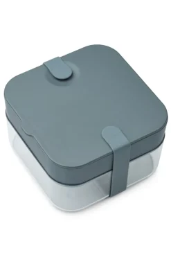 New Bentobox Amandine | Sea blue/whale blue | Lunchboxen & Brooduitstekers