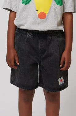Online Bermuda shorts Smiling | Black denim | Shorts|Shorts