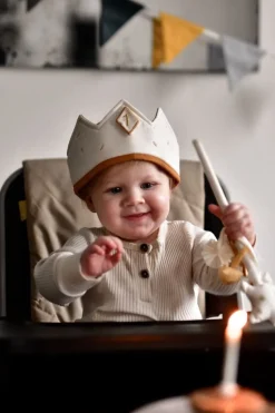 Discount Birthday crown with numbers | Oat milk | DAMES Overige Accessoires|Overige Accessoires