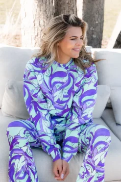 Best Blaise flared | Mint | DAMES Co-ords|Broeken