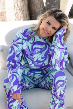 Best Blaise flared | Mint | DAMES Co-ords|Broeken