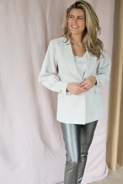 Clearance Blazer Lavina puff | Beige | DAMES Blazers & Gilets