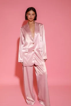 Clearance Blazer The Devil Wears Prada | Vintage shimmer satin | DAMES Co-ords|Blazers & Gilets