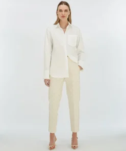 Discount Blouse Jennie | Off-white | DAMES Basics|Blouses