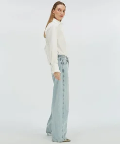 Discount Blouse Jennie | Off-white | DAMES Basics|Blouses