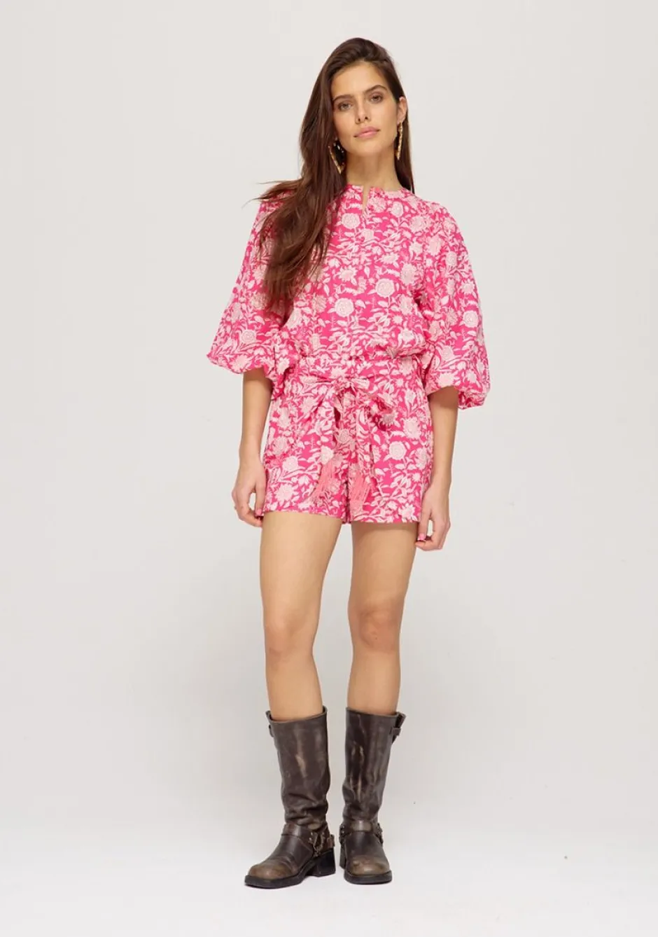 Outlet Blouse Lany | Flirty flower | Harper & Yve DAMES Co-ords|Vesten