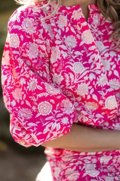 Outlet Blouse Lany | Flirty flower | Harper & Yve DAMES Co-ords|Vesten