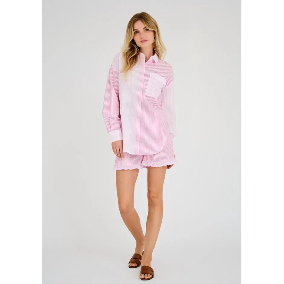 Clearance Blouse Mila | Rose/pink | DAMES Co-ords|Blouses
