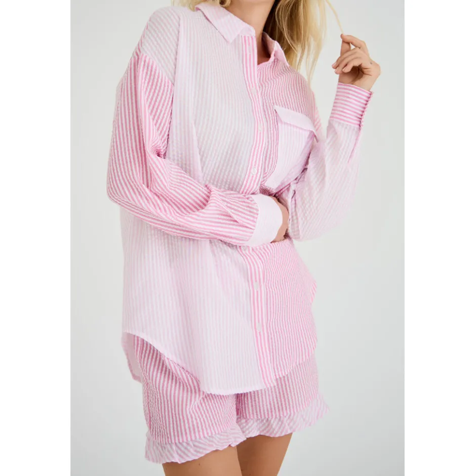 Clearance Blouse Mila | Rose/pink | DAMES Co-ords|Blouses