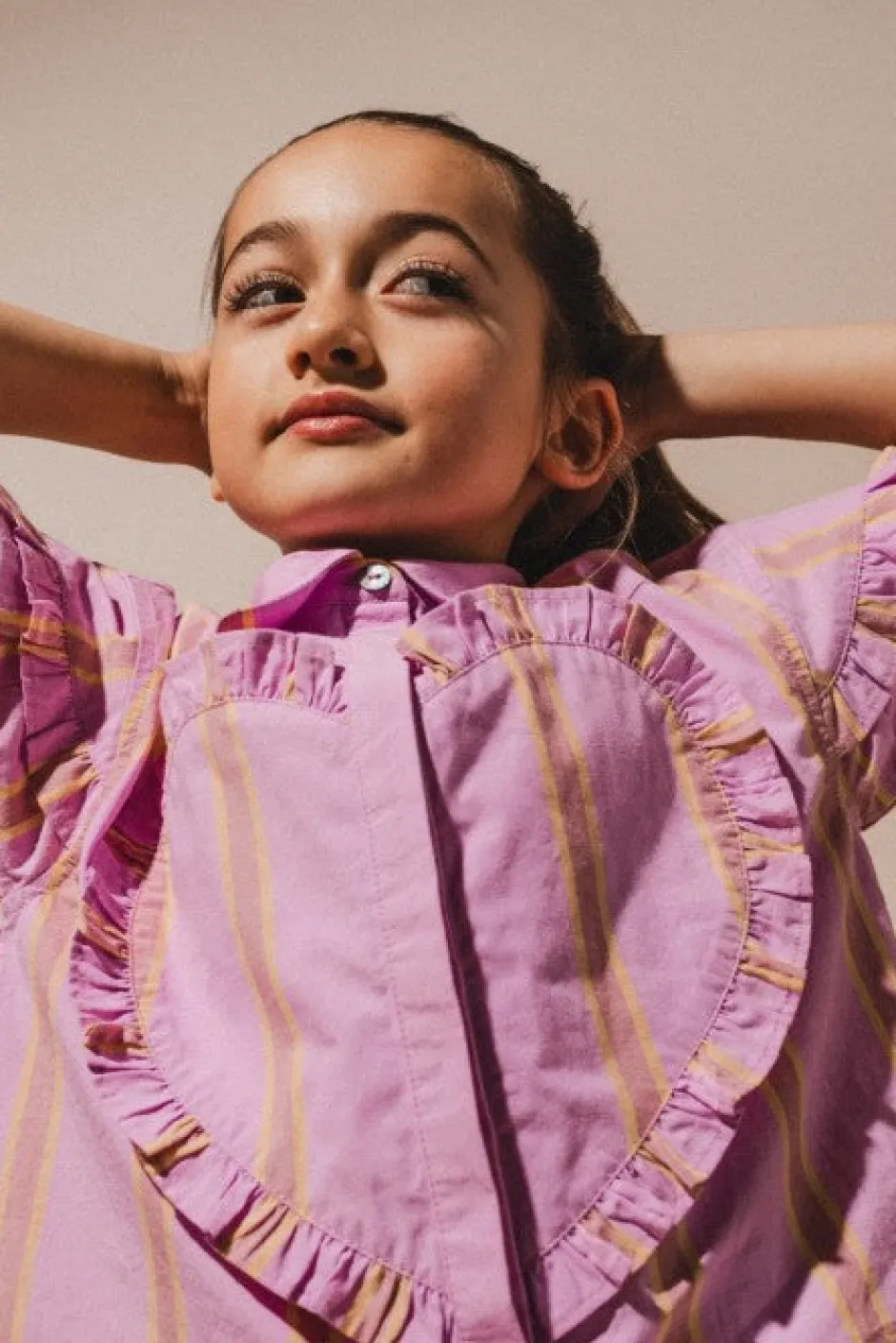 Outlet Blouse Santel | Pink mulberry multi | DAMES Co-ords|Co-ords