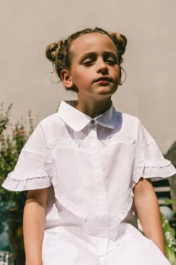 New Blouse Santel | White | DAMES Co-ords|Co-ords